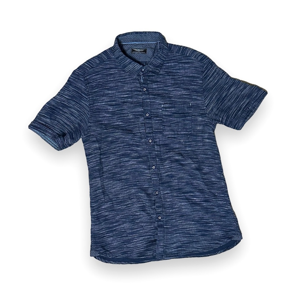 Men’s Across the Pond Button Down Shirt | Large